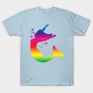 Rainbow Dancing Mermaid T-Shirt